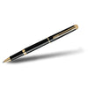Waterman Black Lacquer with Gold Trim Hemisphere Rollerball Pen
