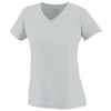 Augusta Sportswear Women's Silver Wicking-T-Shirt