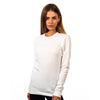Next Level Unisex White Ideal Heavyweight Long-Sleeve T-Shirt