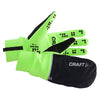 Craft Sports Gecko/White Hybrid Weather Glove