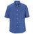Edwards Men's French Blue Pinpoint Oxford Short Sleeve Shirt