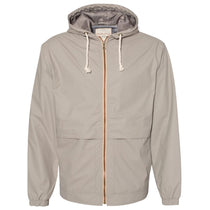 Weatherproof Men's Khaki Vintage Hooded Rain Jacket