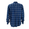 Vantage Men's True Navy/Light Grey Check Brewer Flannel Shirt