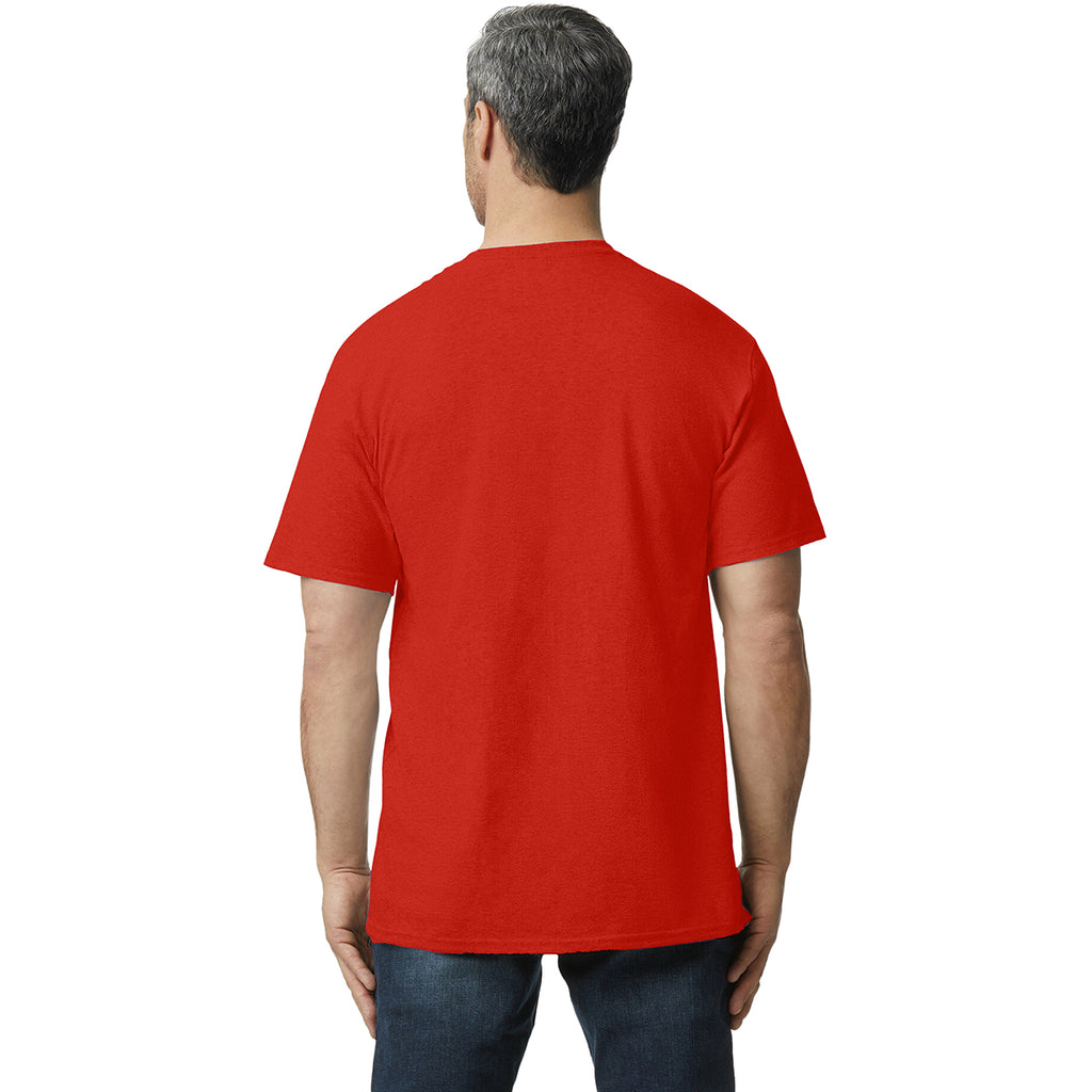 Gildan Men's Red Tall 100% US Cotton T-Shirt
