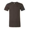 American Apparel Unisex Brown Fine Jersey Short Sleeve T-Shirt