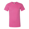 American Apparel Unisex Fuchsia Fine Jersey Short Sleeve T-Shirt
