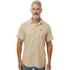 Columbia Men's Ancient Fossil Silver Ridge Utility Lite Short Sleeve Shirt