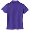 Nike Women's Purple Tech Basic Dri-FIT Short Sleeve Polo