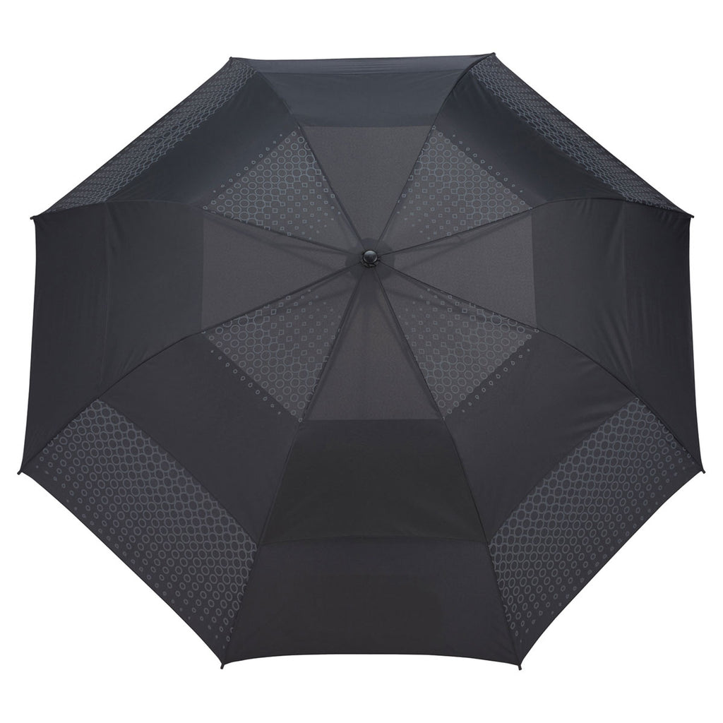 Slazenger Grey/Black 58" Vented, Auto Open Folding Golf Umbrella