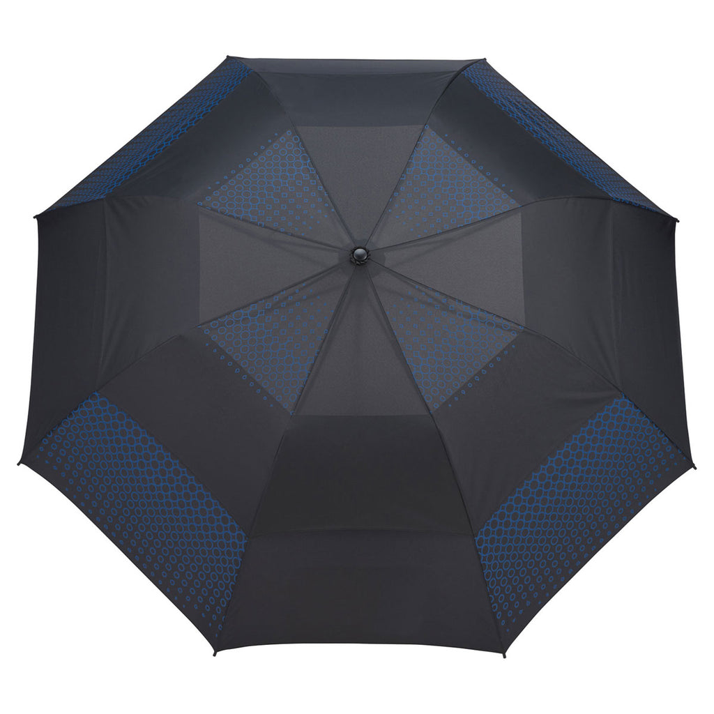 Slazenger Navy/Black 58" Vented, Auto Open Folding Golf Umbrella