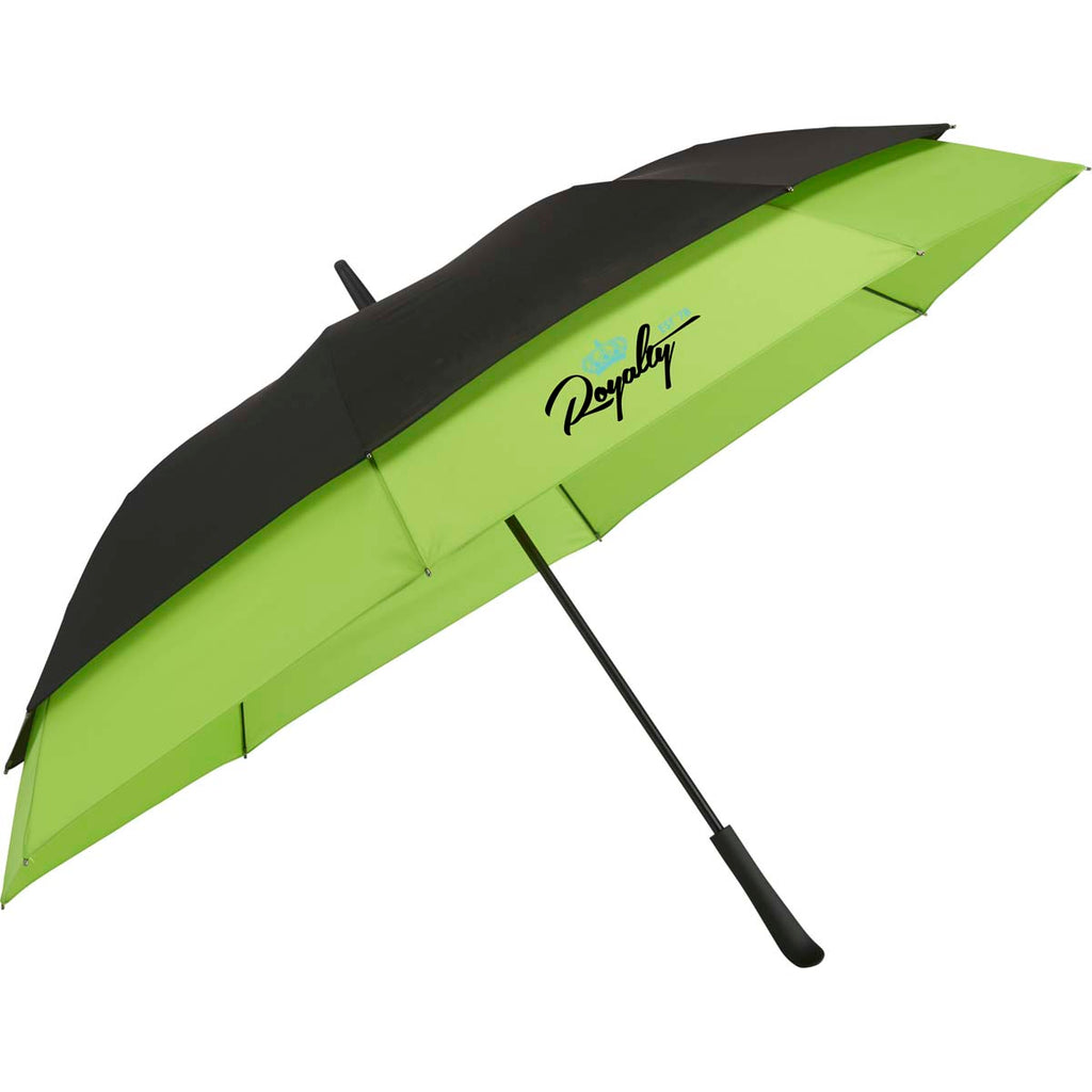 Stromberg Black/Lime 46" to 58" Expanding Auto Open Umbrella