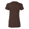 American Apparel Women's Brown Fine Jersey Short Sleeve T-Shirt