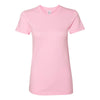 American Apparel Women's Pink Fine Jersey Short Sleeve T-Shirt