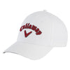 Callaway Heritage White/Red Twill Cap