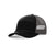 Richardson Black/Charcoal/Black Mesh Back Split Low Pro Foamie Trucker Hat
