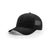 Richardson Black Mesh Back Solid R-Active Lite/AirMesh Trucker Hat
