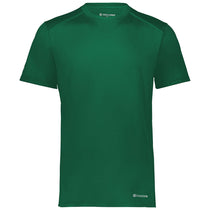Holloway Men's Dark Green Coolcore Essential Tee