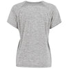 Holloway Women's Athletic Grey Heather Electrify Coolcore Tee