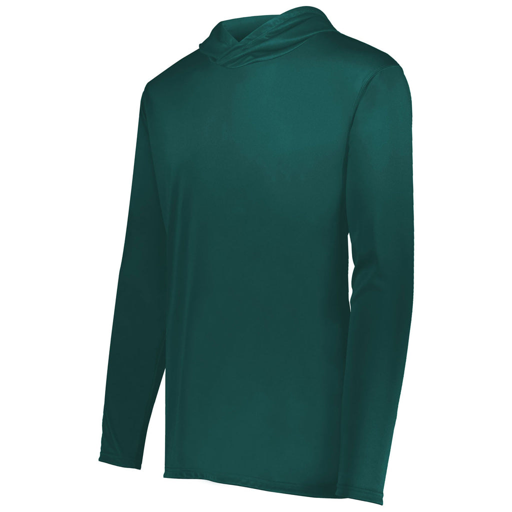 Holloway Men's Dark Green Momentum Hoodie