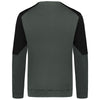 Holloway Men's Iron Black Momentum Team Fleece Crew