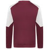 Holloway Men's Maroon/White Momentum Team Fleece Crew