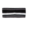 Holloway Black/White/Graphite Acrylic Rib Knit Comeback Headband