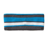 Holloway Bright Blue/White/Graphite Acrylic Rib Knit Comeback Headband