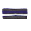 Holloway Purple/White/Graphite Acrylic Rib Knit Comeback Headband