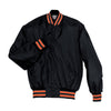 Holloway Men's Black/Orange/White Full Zip Heritage Jacket