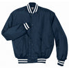 Holloway Men's Navy/White Full Zip Heritage Jacket