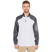 Holloway Men's Carbon Print/White Raider Pullover