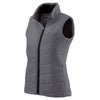 Holloway Women's Graphite Full Zip Admire Vest