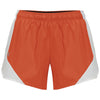 Holloway Women's Orange/White Olympus Shorts