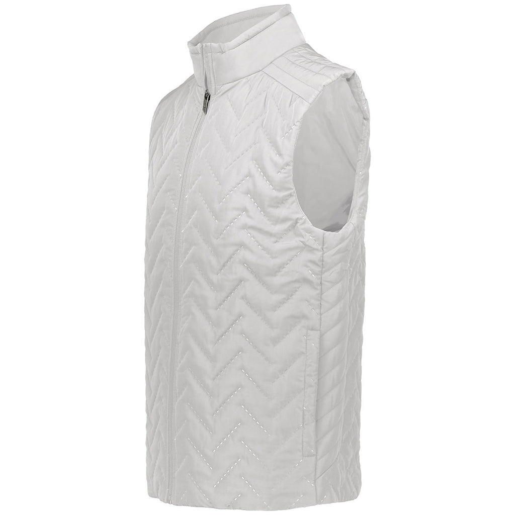 Holloway Men's White Repreve Eco Vest