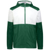 Holloway Men's Dark Green/White SeriesX Jacket