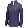 Holloway Women's Navy Heather Sophomore Pullover