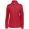 Holloway Women's Scarlet Heather Sophomore Pullover