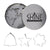 HIT Silver Cookie Cutter Set