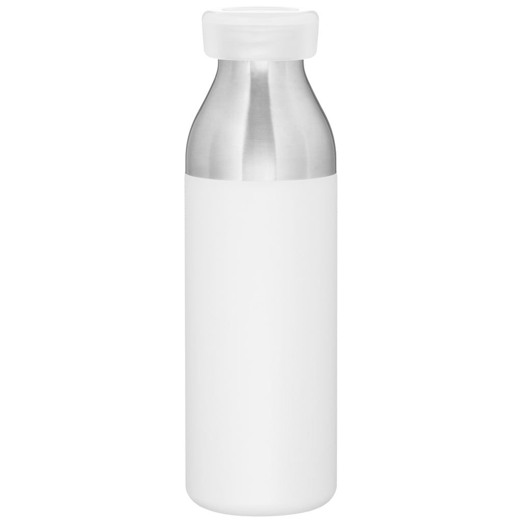 H2Go Matte White Cue 25 oz Water Bottle