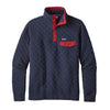 Patagonia Men's Navy Blue Cotton Quilt Snap-T Pullover