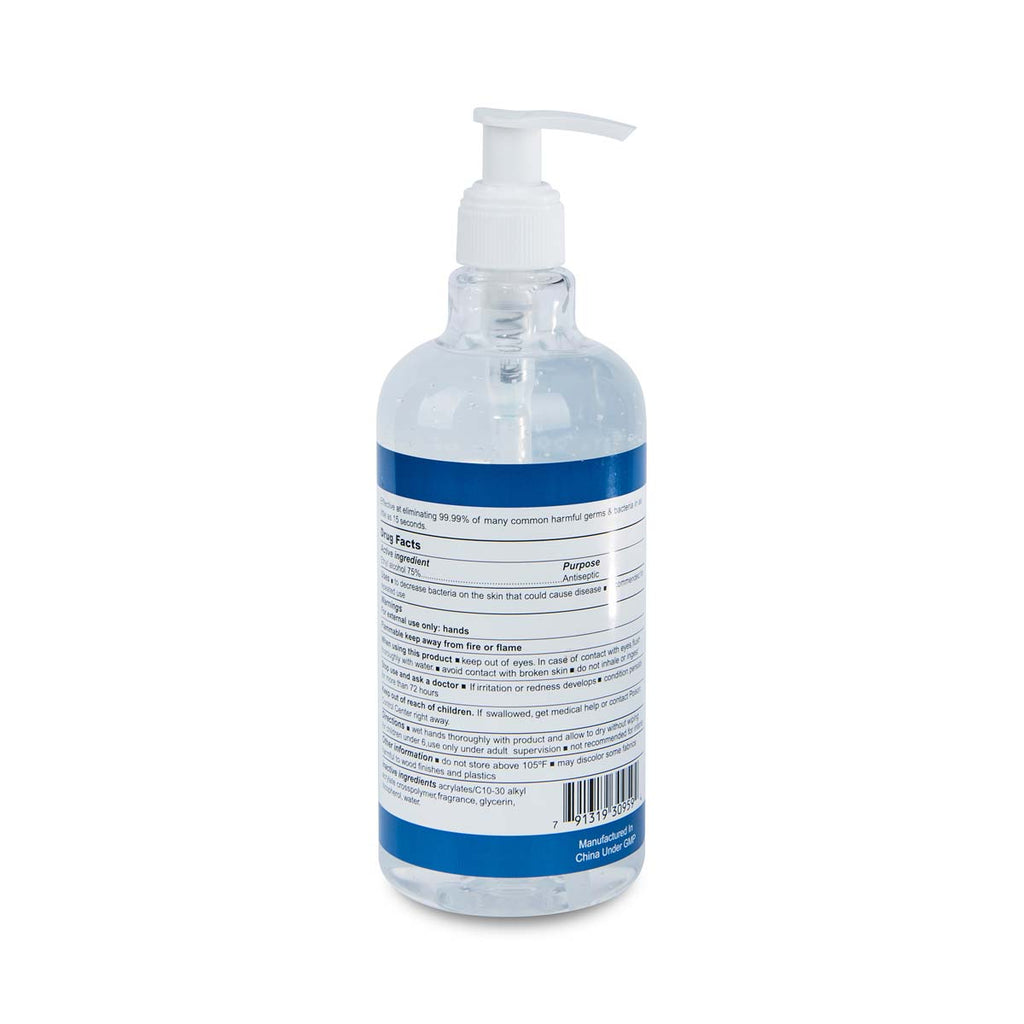 Gemline Clear 16.9 Oz. Hand Sanitizer with Pump