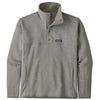 Patagonia Men's Feather Grey Lightweight Better Sweater Marsupial Pullover