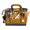 Carhartt Brown Legacy 16 Inch Tool Bag With Molded Base