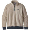 Patagonia Men's Oatmeal Heather Woolyester Fleece Pullover