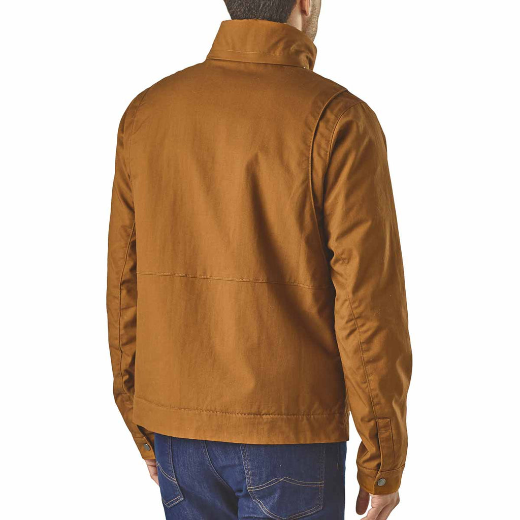 Patagonia Men's Bence Brown Maple Grove Canvas Jacket