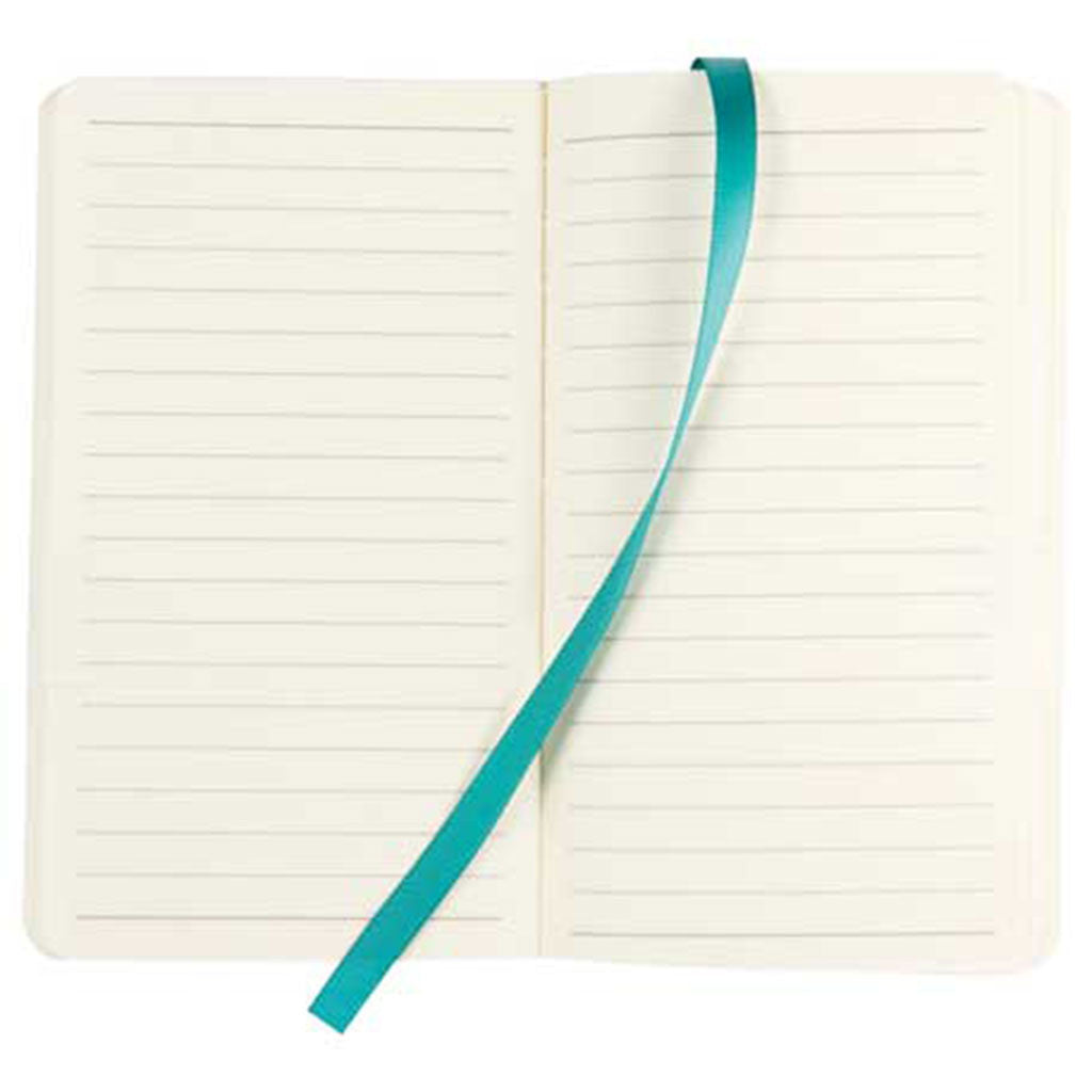 JournalBooks Turquoise Revello Pocket Soft Bound Notebook