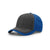 Richardson Royal Sideline Charcoal Front with Contrasting Stitching Cap