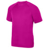 Augusta Sportswear Men's Power Pink Attain Wicking Short-Sleeve T-Shirt