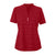 Vantage Women's Sport Red Strata Textured Henley