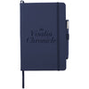 JournalBooks Navy Vienna Large Hard Bound Notebook (pen sold separately)
